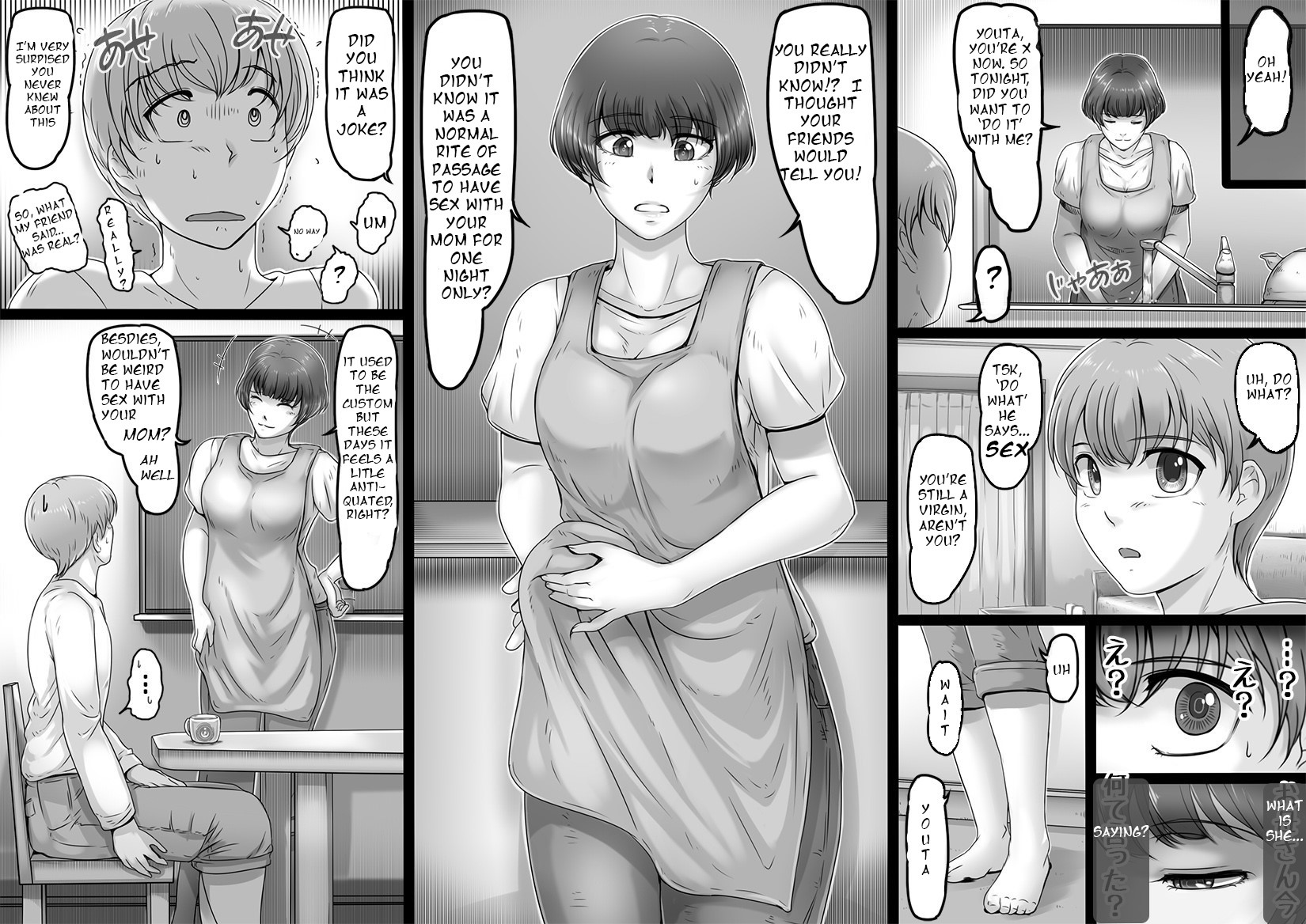 Hentai Manga Comic-Finding The Truth With Mom-Read-4